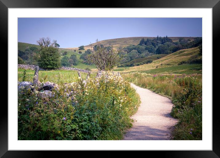 Yorkshire landscape Framed Mounted Print by Svetlana Sewell