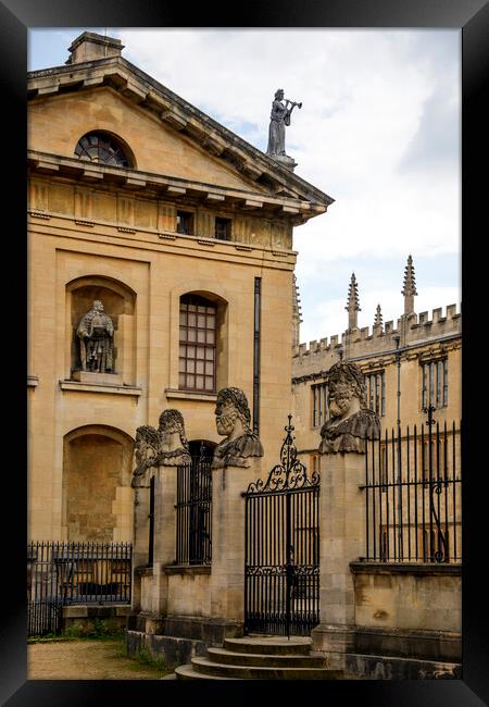 Oxford Architecture Framed Print by Svetlana Sewell