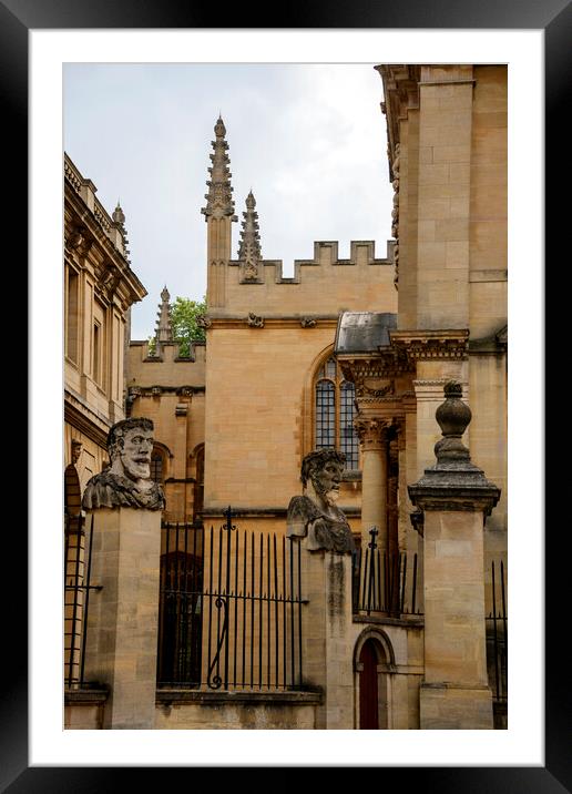 Oxford Architecture Framed Mounted Print by Svetlana Sewell