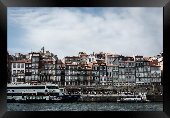Porto, a city on the river Framed Print by Anastasiia P.