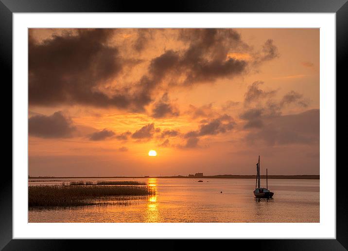  Serenity Framed Mounted Print by Chris Lewis