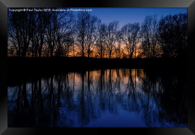 reflections Framed Print by Paul Taylor