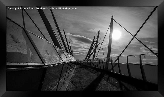  Stirling Bridge  Framed Print by Jade Scott