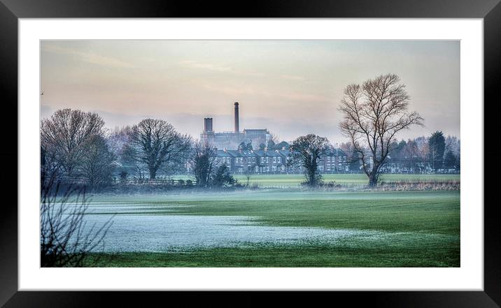  The Mill across the fields Framed Mounted Print by Rob Medway