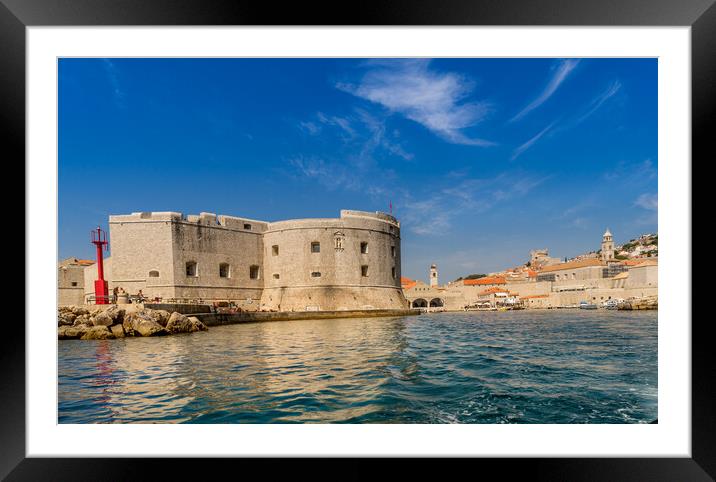 Croatian Beauty Framed Mounted Print by Naylor's Photography