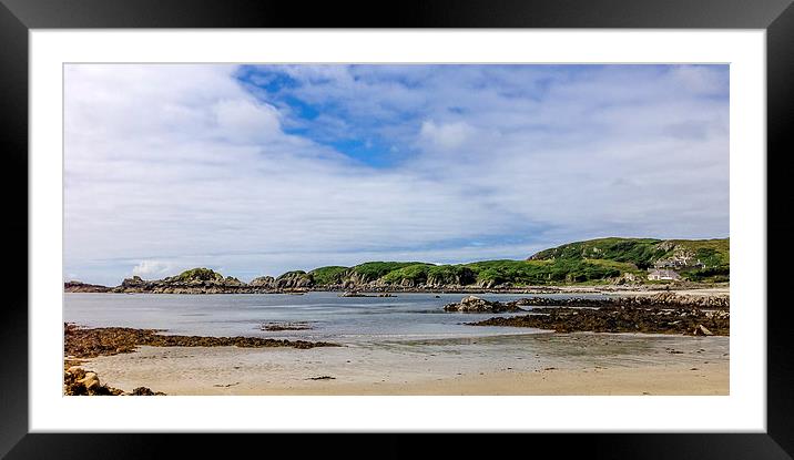Postcard from Mull Framed Mounted Print by Naylor's Photography