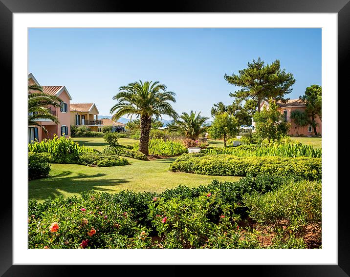 Paradise in Kefalonia  Framed Mounted Print by Naylor's Photography