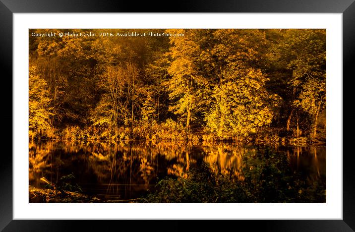 The river wear reflections by night Framed Mounted Print by Naylor's Photography