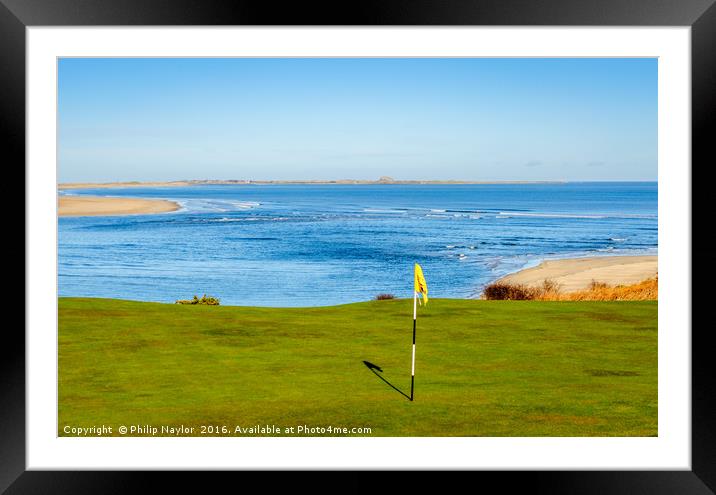 Paradise by the Golf Course Framed Mounted Print by Naylor's Photography