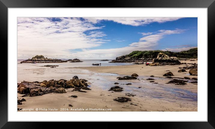 Postcard from Mull................ Framed Mounted Print by Naylor's Photography