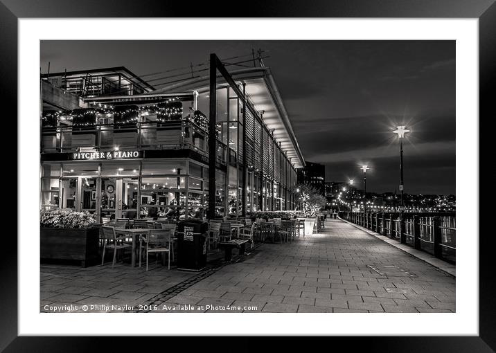 Riverside Walk......... Framed Mounted Print by Naylor's Photography