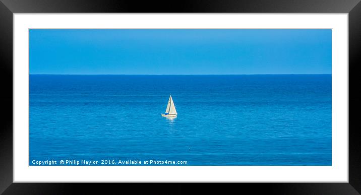The Boat Framed Mounted Print by Naylor's Photography