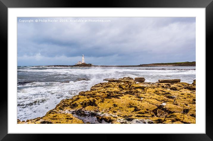 Tidal Island.............. Framed Mounted Print by Naylor's Photography