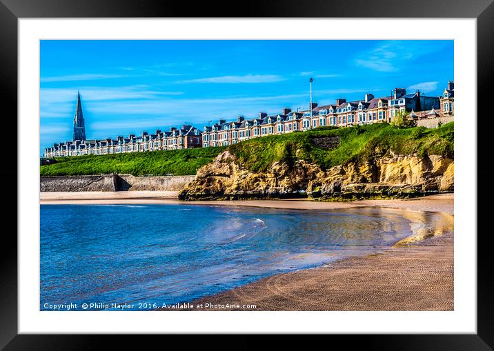 Colours of Cullercoats........... Framed Mounted Print by Naylor's Photography