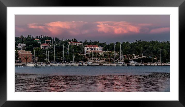 Red Sky at Night............ Framed Mounted Print by Naylor's Photography