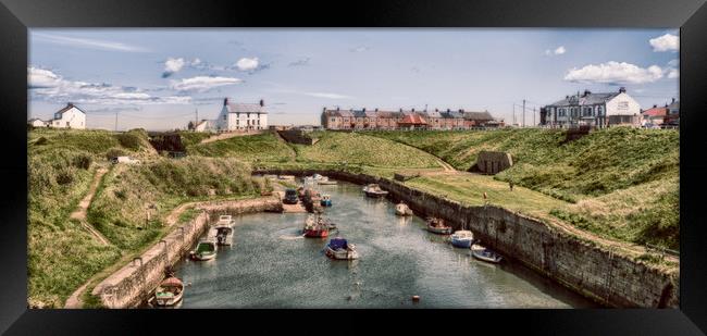 Seaton Sluice Harbour Framed Print by Naylor's Photography