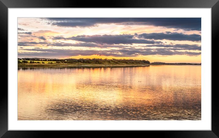 The Beautiful Budle Bay, Bamburgh....... Framed Mounted Print by Naylor's Photography