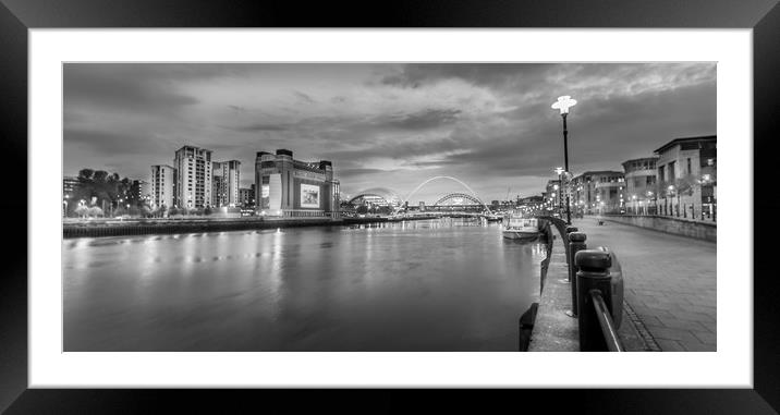 Back and White Baltic.......... Framed Mounted Print by Naylor's Photography