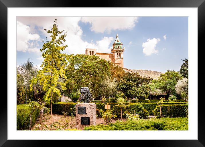 Valldemossa Monastery  Framed Mounted Print by Naylor's Photography
