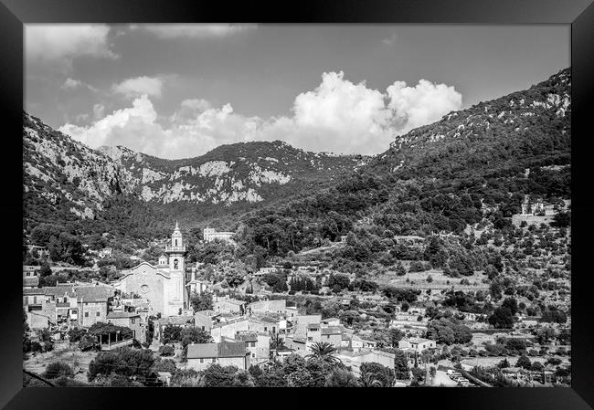 A view over Valldemossa  Framed Print by Naylor's Photography