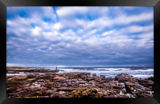 Lookout to Sea Framed Print by Naylor's Photography