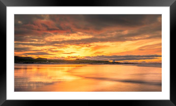 Dreaming of Bamburgh  Framed Mounted Print by Naylor's Photography