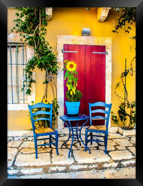Your table awaits you Framed Print by Naylor's Photography