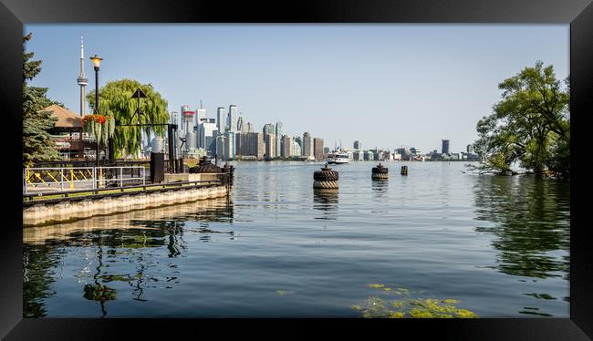 Toronto Islands View  Framed Print by Naylor's Photography