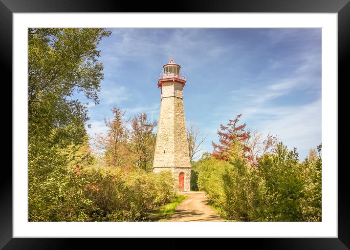 Gibraltar Point Lighthouse Framed Mounted Print by Naylor's Photography