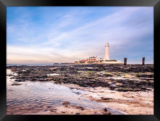 Cool and beautiful St Mary Framed Print by Naylor's Photography