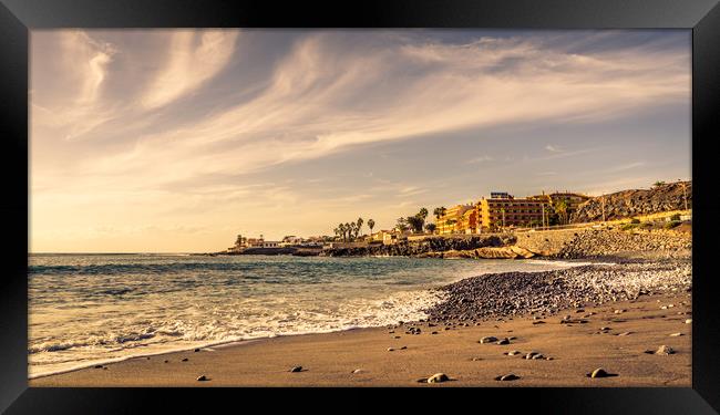 Playa de la Enramada Framed Print by Naylor's Photography