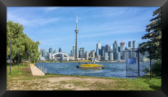 Toronto Island Taxi ! Framed Print by Naylor's Photography