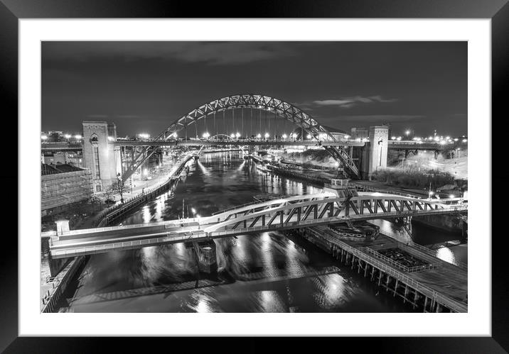 Bridges of the Toon Framed Mounted Print by Naylor's Photography