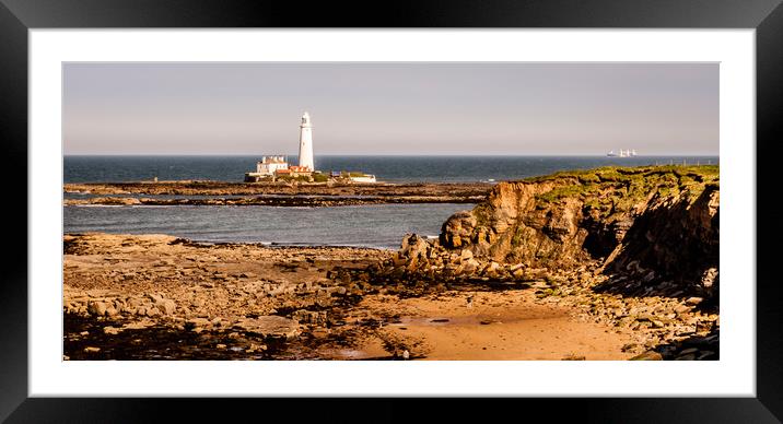 Our rugged coastline Framed Mounted Print by Naylor's Photography