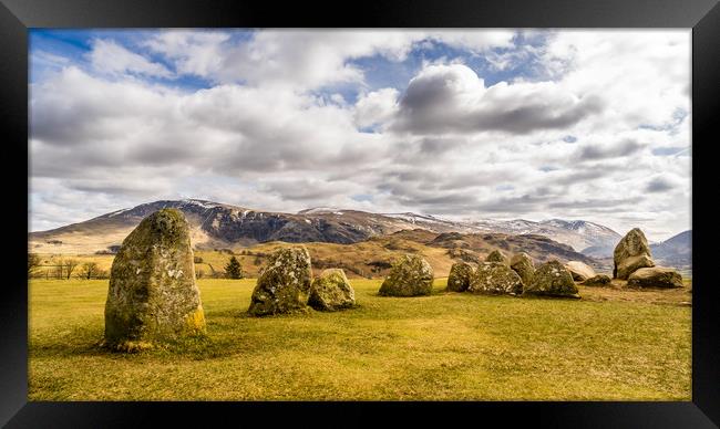 The Castlerigg Stone Circle Framed Print by Naylor's Photography