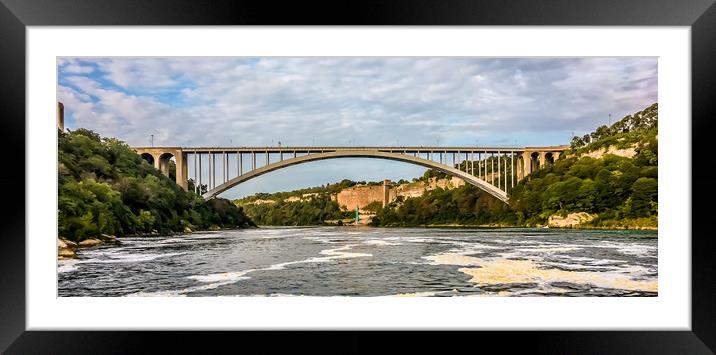 Rainbow Bridge Framed Mounted Print by Naylor's Photography