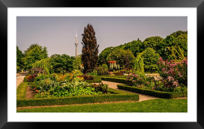  Gardens of the Toronto Islands  Framed Mounted Print by Naylor's Photography