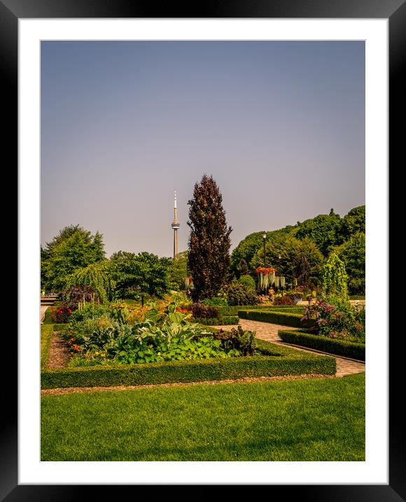 The Toronto Islands Gardens Framed Mounted Print by Naylor's Photography