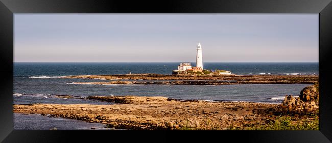 Lighthouse View Framed Print by Naylor's Photography