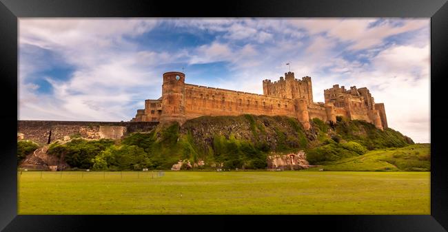 Bamburgh Beautiful Castle Framed Print by Naylor's Photography