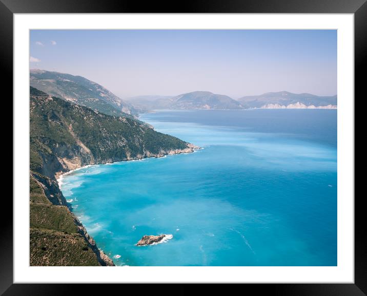 Wonderful Greek Islands Framed Mounted Print by Naylor's Photography