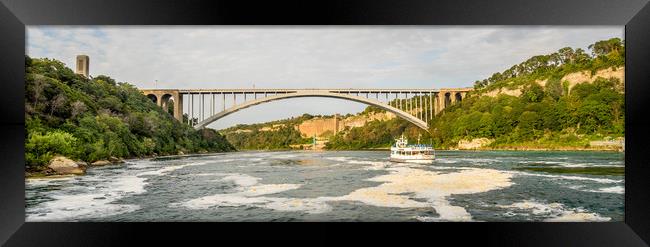 The International Rainbow Bridge Framed Print by Naylor's Photography