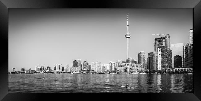 A panoramic view of the lakeside city of Toronto Framed Print by Naylor's Photography