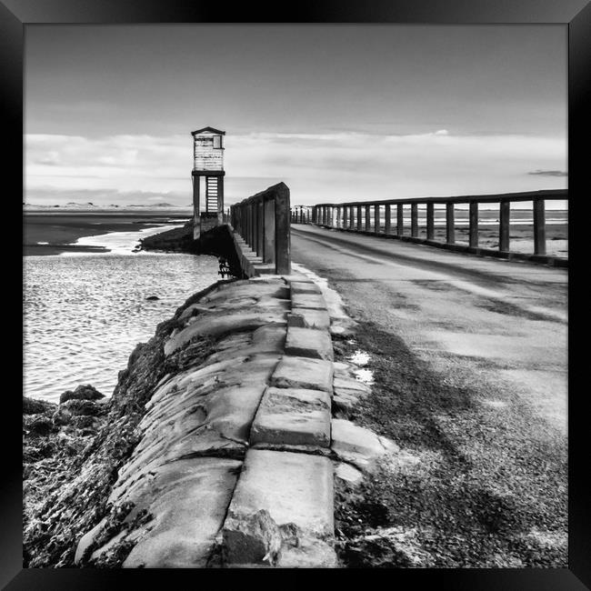 The Island Causeway Framed Print by Naylor's Photography