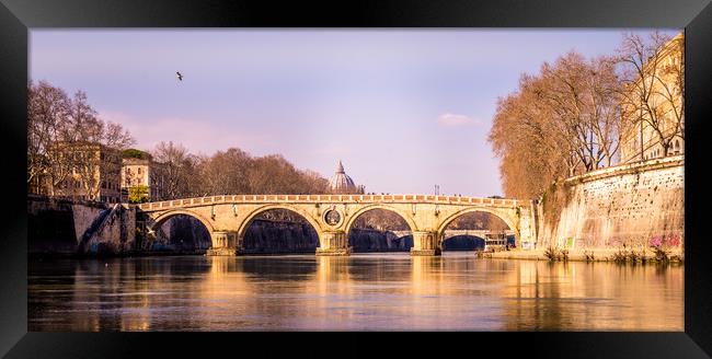 The Iconic Sisto Bridge  Framed Print by Naylor's Photography