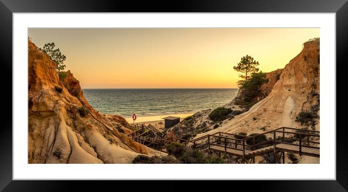 This beach is Epic Framed Mounted Print by Naylor's Photography