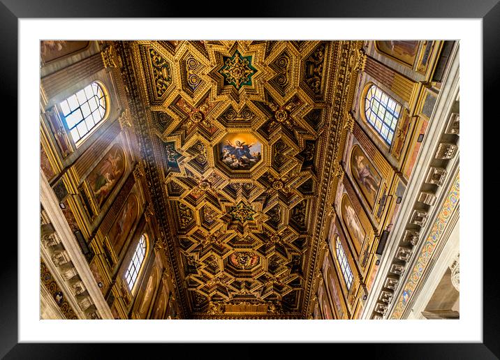 Basilica of Santa Maria  Framed Mounted Print by Naylor's Photography