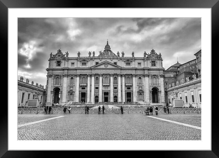 The street of St Peter Framed Mounted Print by Naylor's Photography