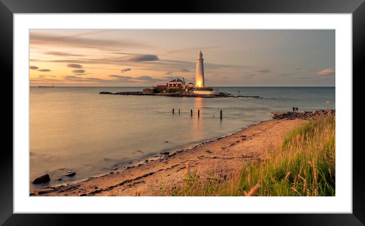 Island of Beauty Framed Mounted Print by Naylor's Photography