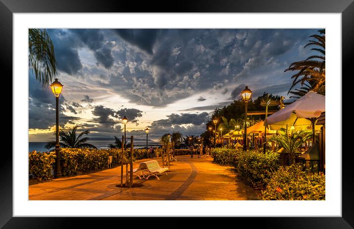 Pretty Promenade Framed Mounted Print by Naylor's Photography
